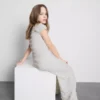 7-15 años | Pantalones de pierna ancha con textura