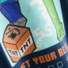 7-15 años | Sudadera con capucha de algodón con diseño de Minecraft