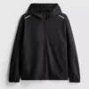 7-15 años | Sudadera deportiva con cremallera y capucha