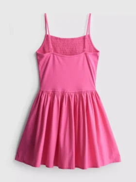 7-15 años | Vestido tipo camiseta con fruncidos