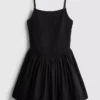 7-15 años | Vestido tipo camiseta con fruncidos