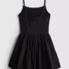 7-15 años | Vestido tipo camiseta con fruncidos