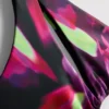 Bañador estampado con aberturas