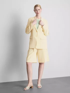 Blazer de un solo pecho de Lila
