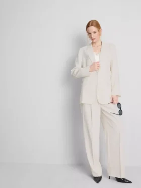 Blazer de un solo pecho de Lila