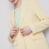 Blazer de un solo pecho de Lila