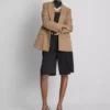 Blazer oversize de una sola fila de botones