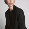 Blazer oversize de una sola fila de botones