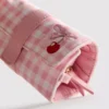 Bolsa para joyas de cuadros vichy