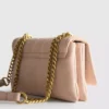 Bolso bandolera acolchado con cadena