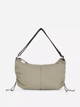 Bolso bandolera con detalle de cordón
