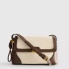 Bolso bandolera de piel sintética