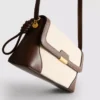 Bolso bandolera de piel sintética