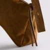 Bolso bandolera plegable de ante «The Edit»
