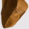 Bolso bandolera plegable de ante «The Edit»