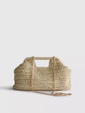 Bolso bandolera trenzado de Paula Echevarría