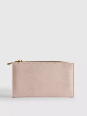 Bolso con efecto cocodrilo
