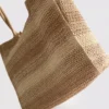 Bolso de compras con efecto tejido