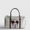 Bolso de fin de semana con relieve de Mickey y sus amigos de Disney