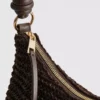 Bolso de hombro tejido