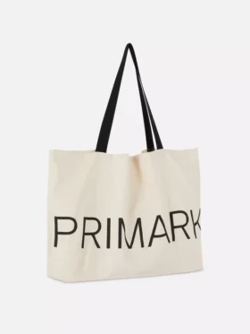 Bolso de lona con estampado gráfico de Primark
