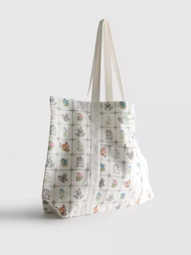Bolso de lona de algodón «Bambi XL» de Disney