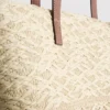 Bolso de paja tipo cubo
