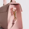 Bolso de piel sintética con asa superior