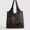 Bolso de playa de ganchillo