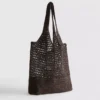 Bolso de playa de ganchillo