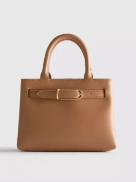 Bolso mini con detalle de hebilla