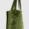 Bolso shopper de paja