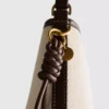 Bolso tipo cubo de imitación de piel