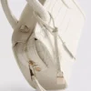 Bolso tipo tote con efecto cocodrilo