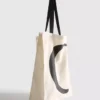 Bolso tote con iniciales