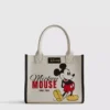 Bolso tote de imitación de piel de Mickey y sus amigos de Disney