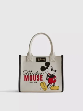 Bolso tote de imitación de piel de Mickey y sus amigos de Disney
