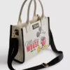 Bolso tote de imitación de piel de Mickey y sus amigos de Disney