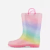 Botas de lluvia con purpurina Ombra