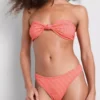 Braguita de bikini brasileña a rayas