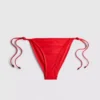 Braguita de bikini con lazo lateral con estampado de tucán