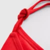 Braguita de bikini con lazo lateral con estampado de tucán