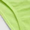 Braguita de bikini con lazo lateral y abalorios