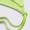 Braguita de bikini con lazo lateral y abalorios