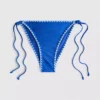 Braguita de bikini con lazo lateral y detalles de costura