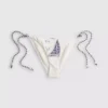 Braguita de bikini con lazos laterales bordados «Dolce»