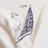 Braguita de bikini con lazos laterales bordados «Dolce»