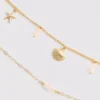 Cadena para la cintura con dijes en capas
