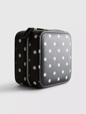 Caja de joyas de lunares