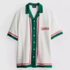 Camisa con cuello revere de Cholula